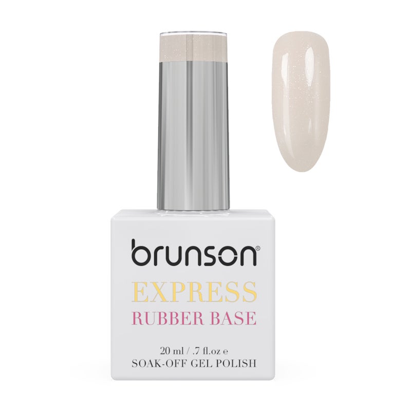 brunson TPO free Rubber Base Gel polish 20ml Soak Off Base Coat for Nail Strengthening Long Lasting Gel Polish Base for Chip Free Shine Brittle Nails UV Rubber base Russian manicure Non Yellowing salon manicure - Image 1