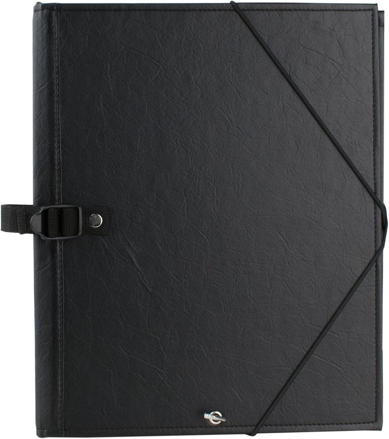 ProTec Pro Tec FSA1E Deluxe Choral Folder with Elastic String Dividers & Adjustable Hand Strap - Image 4