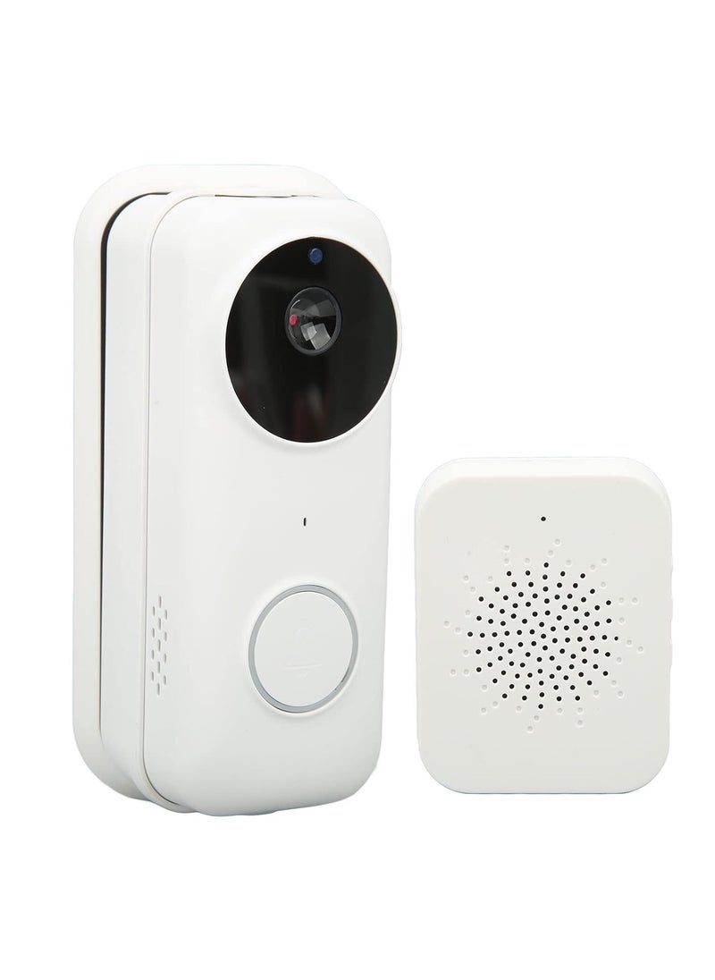 Video Doorbell Camera Smart Wifi Visual Doorbell Remote Monitoring Cam Wireless Door Bell Ringer With Voice Changer Intercom For Home Security System