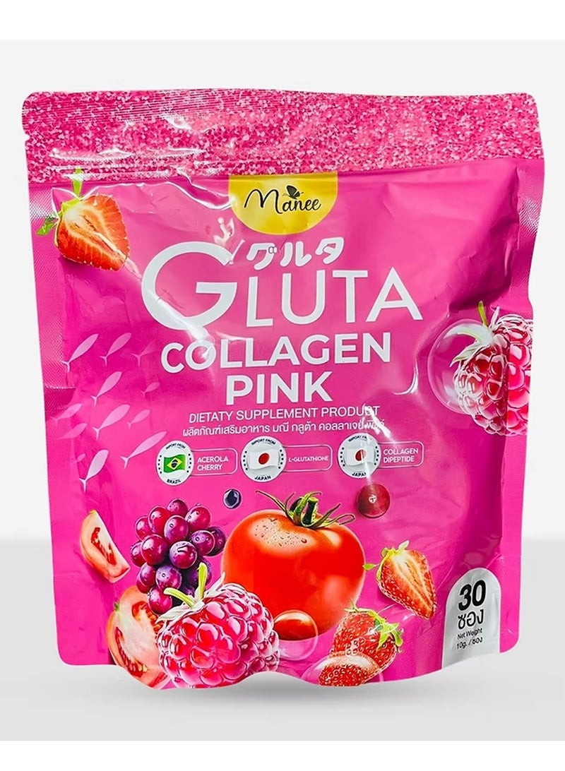 Gluta Collagen Pink - 30 Sachets × 10g