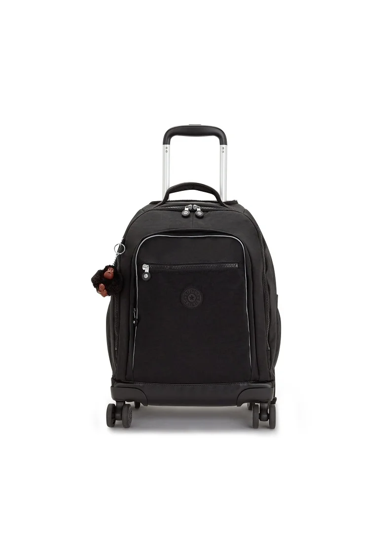 kipling Large Wheeled Backpack With Laptop Protection New Zea - True Black