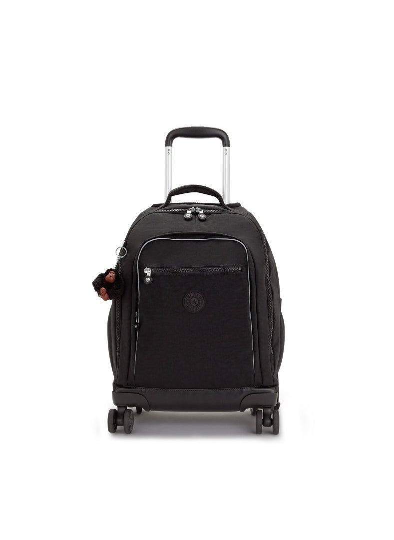 kipling Large Wheeled Backpack With Laptop Protection New Zea - True Black  - Image 1