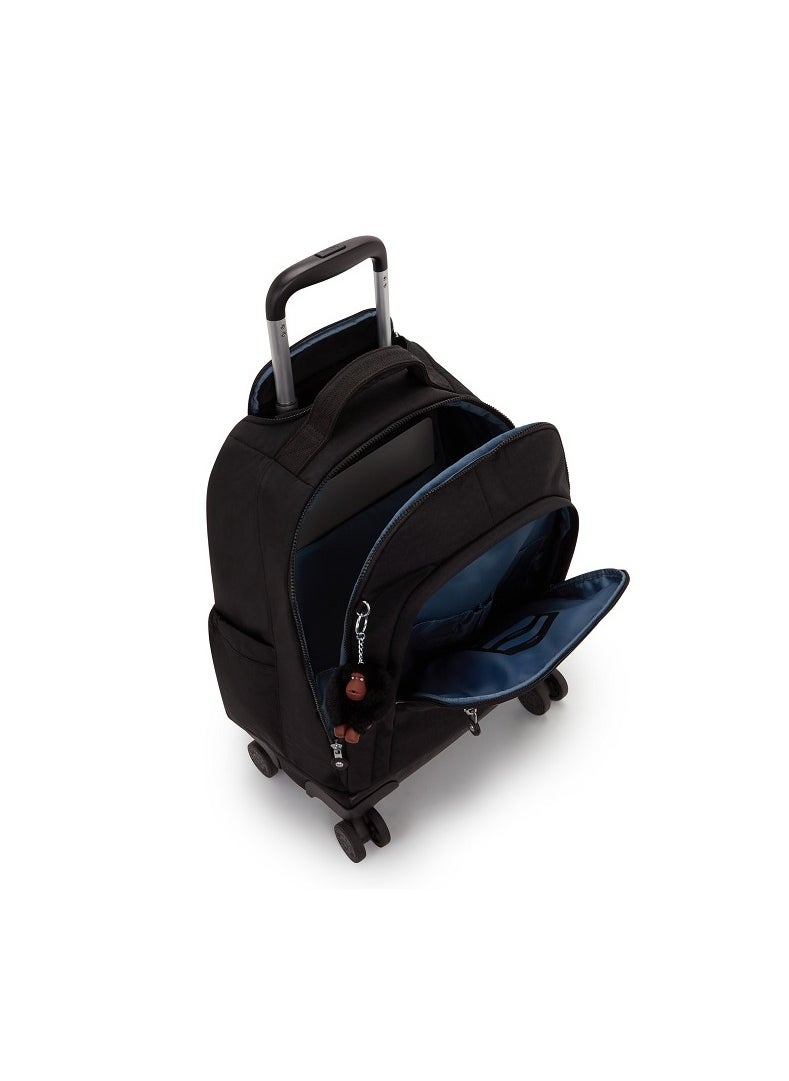 kipling Large Wheeled Backpack With Laptop Protection New Zea - True Black  - Image 3