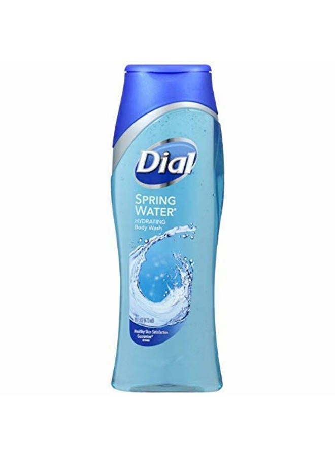 Dial Spring Water Hydrating Body Wash 16 oz (Pack of 4) - Image 1