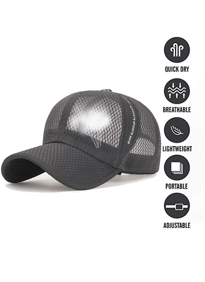 Umiwin - Adjustable Strip Sport Cap Grey - Image 1