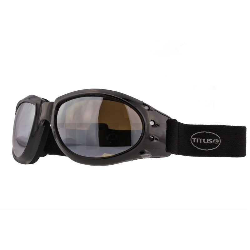 TITUS Motorcycle Riding Padded Sport Goggles (G10 - Amber Raptor) - Image 4