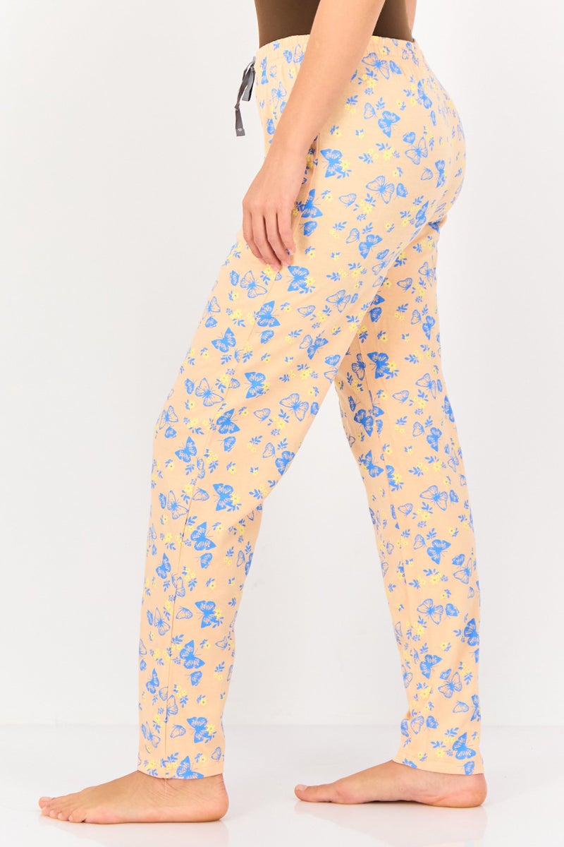 zivame Rosaline By Zivame Women Allover Print Drawstring Sleepwear Pyjamas, Multicolor - Image 2