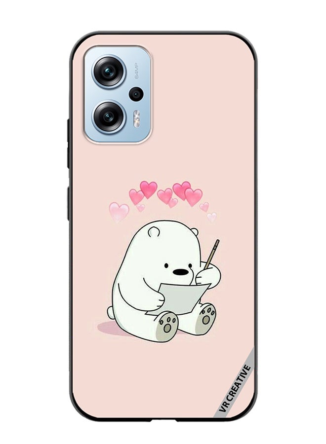 VR CREATIVE Protective Case Cover For Xiaomi Poco X4 GT Cute Teddy Design Multicolour - Image 1