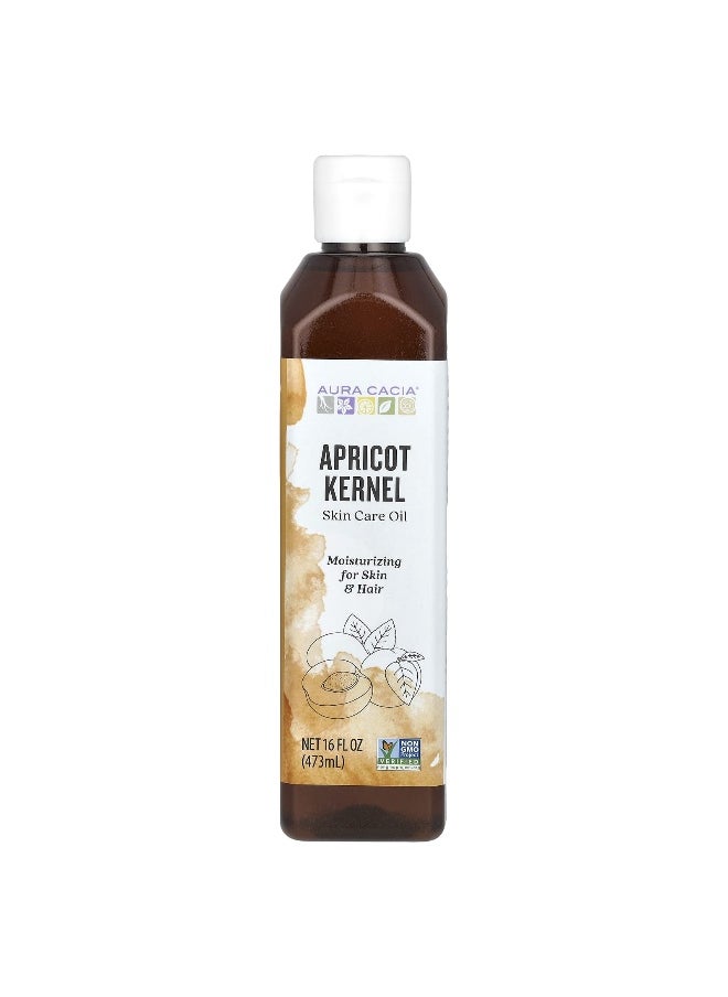 Aura Cacia Aura Cacia, Skin Care Oil, Apricot Kernel, 16 fl oz (473 ml)  - Image 1