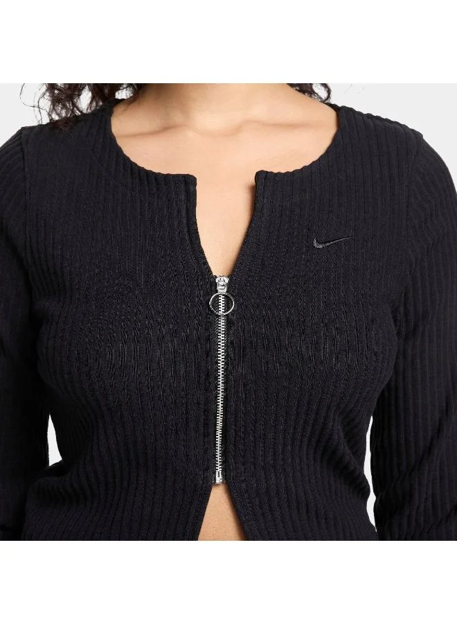 Nike Women's Sportswear Chill Full-Zip Cardigan