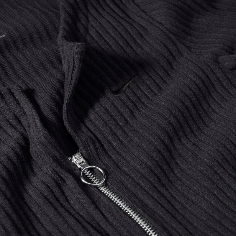 Nike Black Women's Sportswear Chill Full-Zip Cardigan for Women | Best Price UAE
