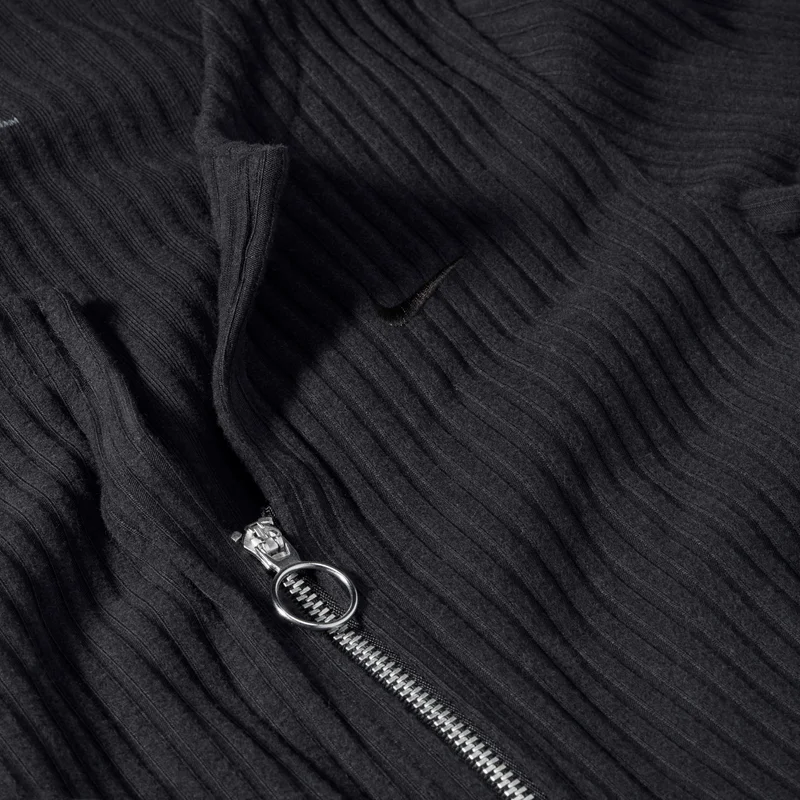 Nike Black Women's Sportswear Chill Full-Zip Cardigan for Women | Best Price UAE