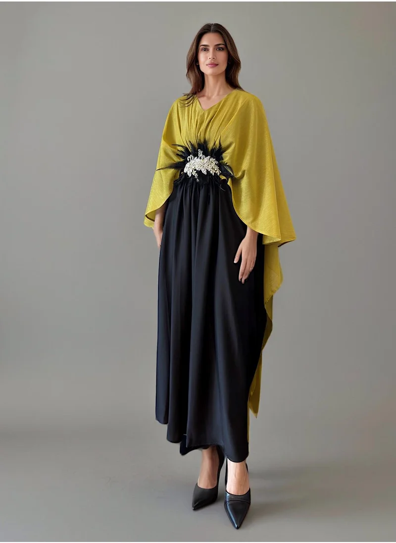 ECSTACY Drape kaftan