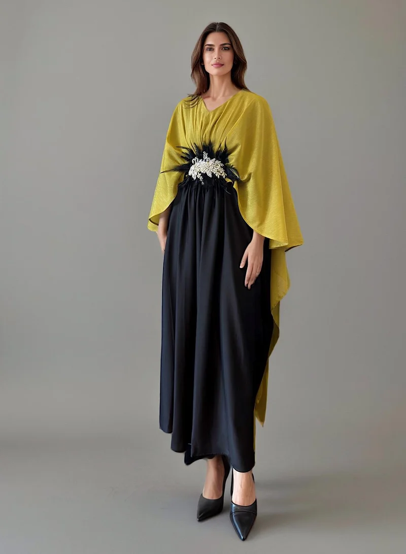 ECSTACY Drape kaftan
