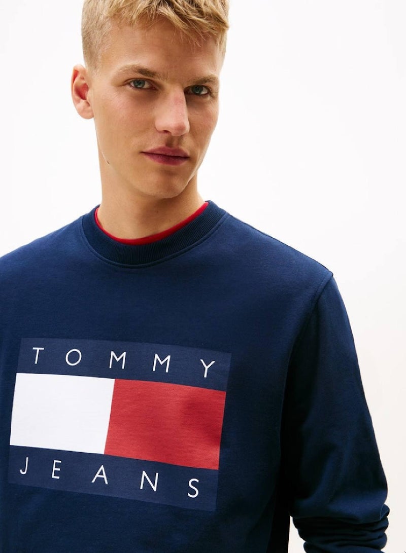 TOMMY JEANS Regular Fit Pullover Sweatshirt - Image 4
