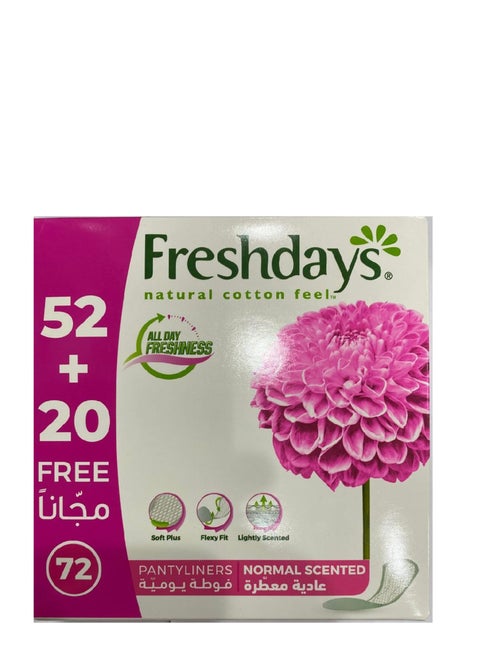 Freshdays Normal Scented 72 Pads