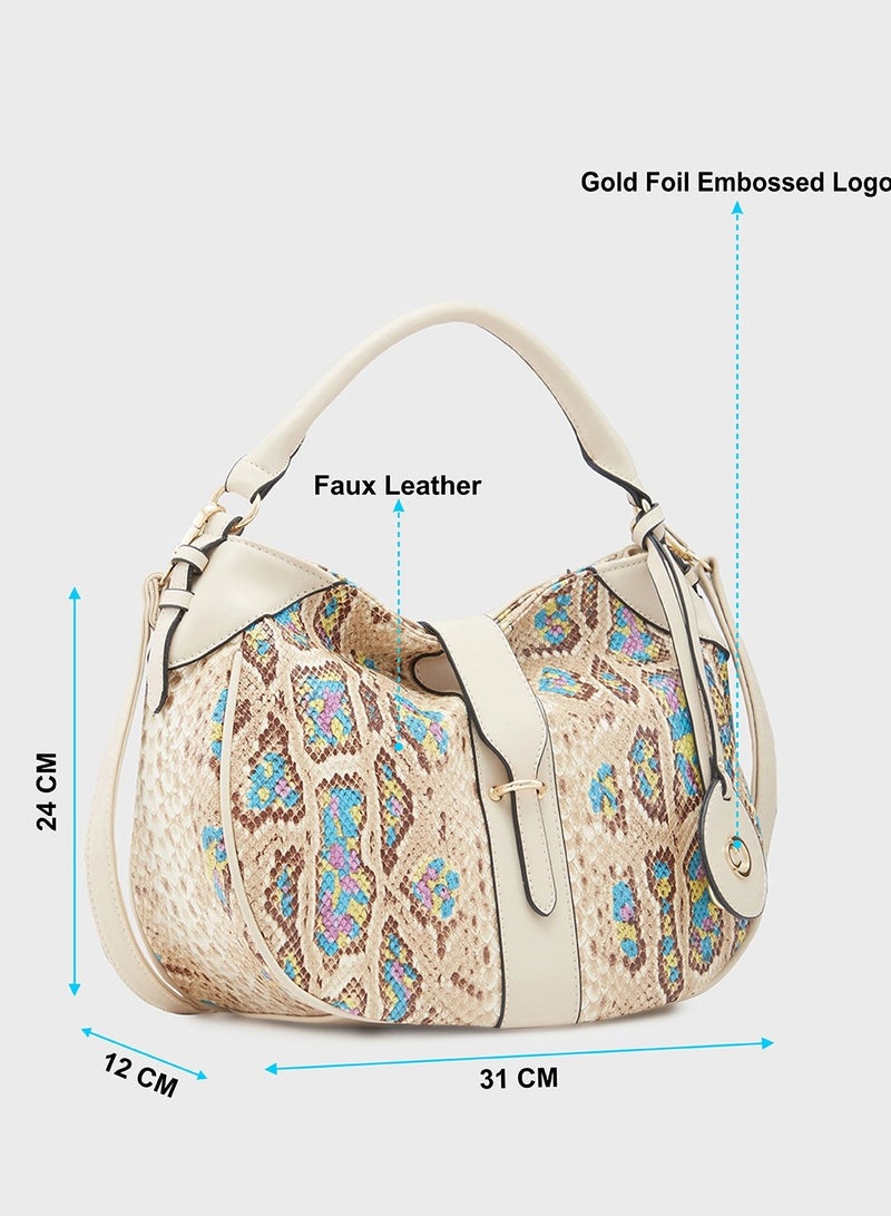 CAPRESE-ARCHIE HOBO MEDIUM BEIGE