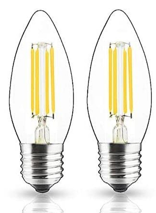 Avior E27 Bulb, E26 Screw Type Bulb for Hanging Light and Wall Lights (Warm White (Pack of 2) - Image 1