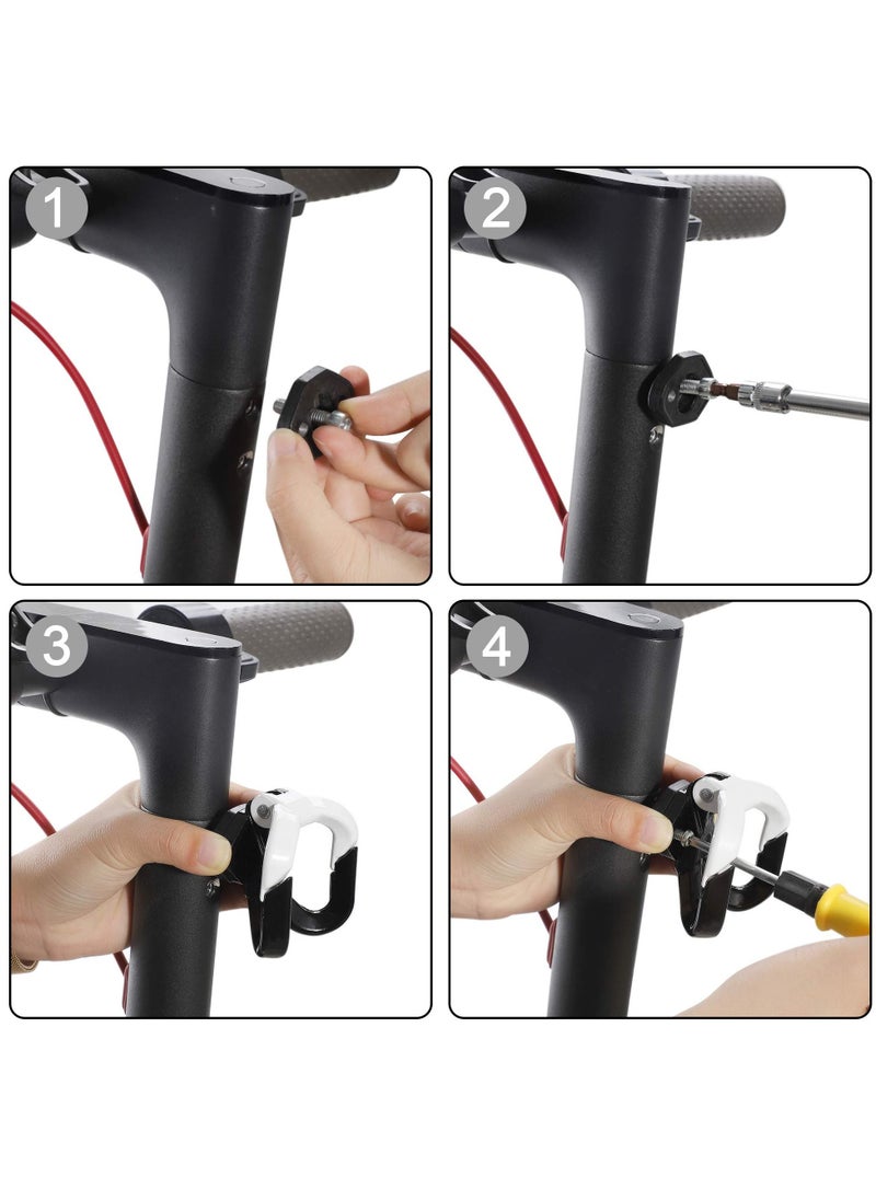 KASTWAVE Universal Hanger Gadget Bag Claw Hook for Electric Scooter, Aluminium Alloy Hanging Bag Hook for Scooter, Bike, MTB  - Image 4
