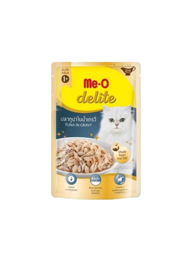Me-O Delite Tuna In Gravy 70 G