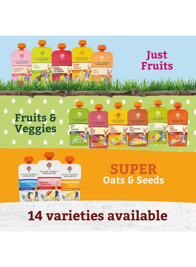 Pumpkin Tree Peter Rabbit Organics, Apple, Sweet Potato, and Corn, 4.4 Ounce (Pack of 10) - Image 3