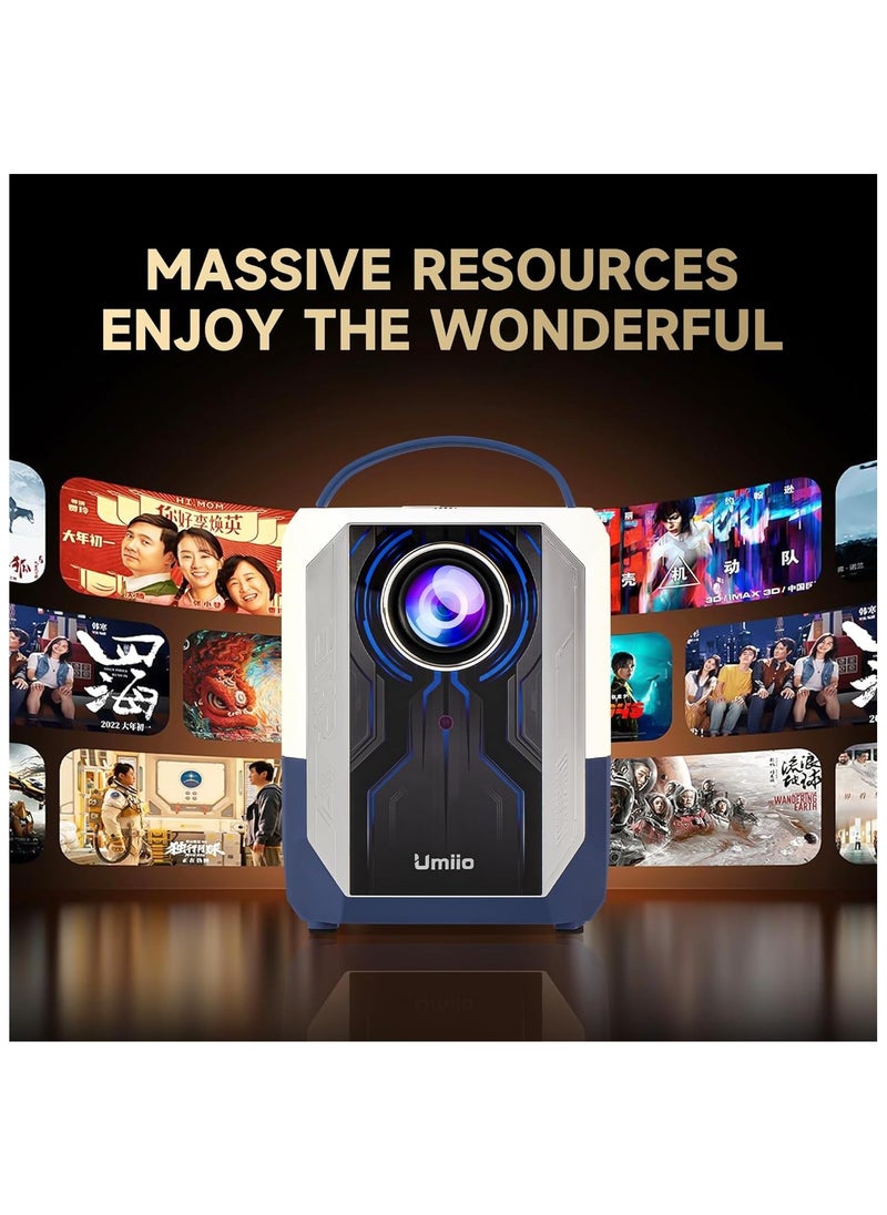 Umiio Portable Smart Home Theater 4K Projector  - Image 2