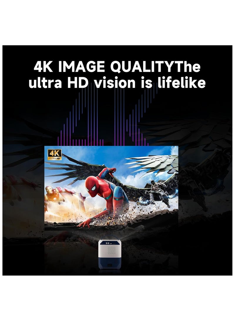 Portable Smart Home Theater 4K Projector