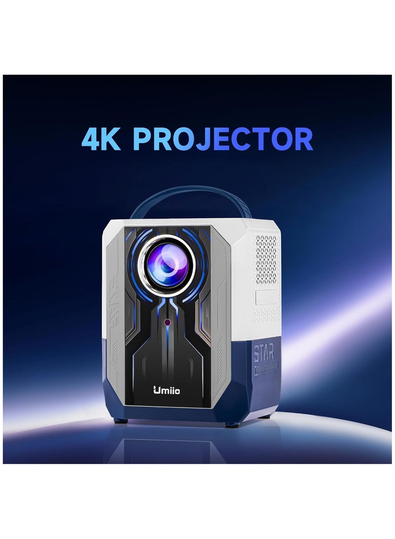 Portable Smart Home Theater 4K Projector