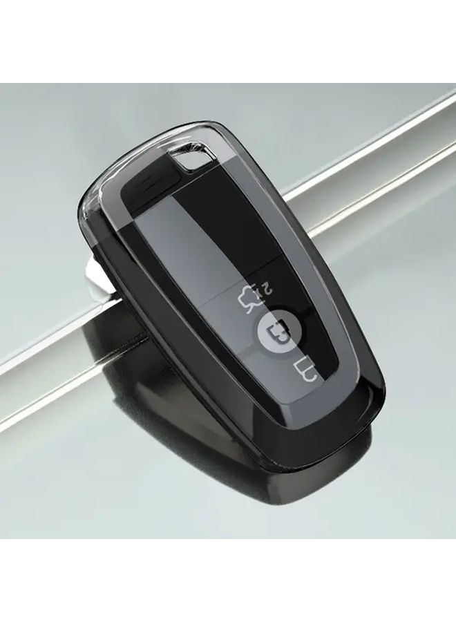 Car Smart Key Cover Transparent Fit For Ford Fusion Explorer Escape F150 F250 F350 F450 F550 Expedition Accessories - Image 1