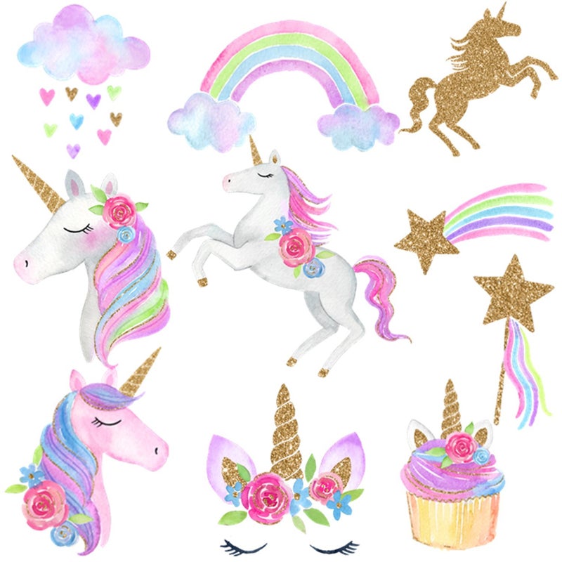 Klmars 30 Ct Unicorn Hanging Swirl Decorations - Unicorn Party Decorations - Image 2
