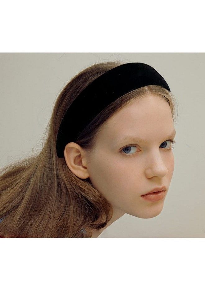 Lvyeer - Velvet Wide Headbands For Women Soft Head Bands Diademas Para Mujer De Moda Hairbands For Women Girls Fashion No Slip Headband For Women Hairbands Hair Accessories (3 Packa) - Image 1