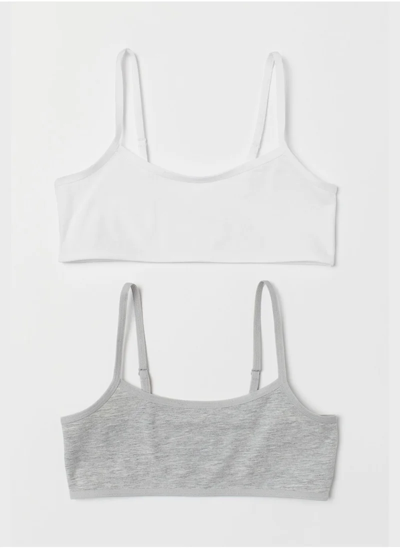 H&M Youth 2 Pack Essential Crop Top