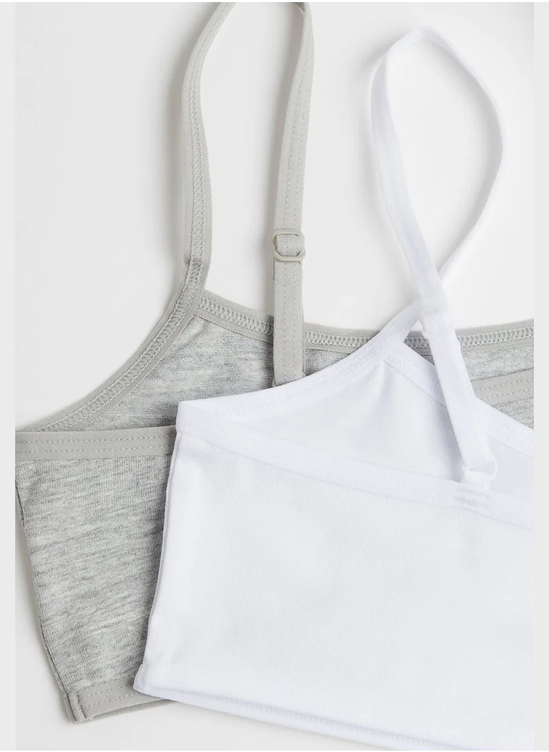 H&M Youth 2 Pack Essential Crop Top