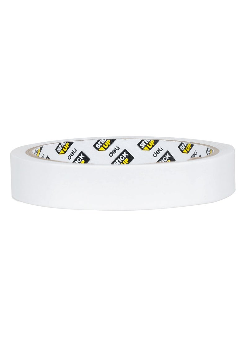 Deli Deli E30406 Double-Sided Tape - 18mm x 10Y x 80um (1 Roll/Bag), White  - Image 3
