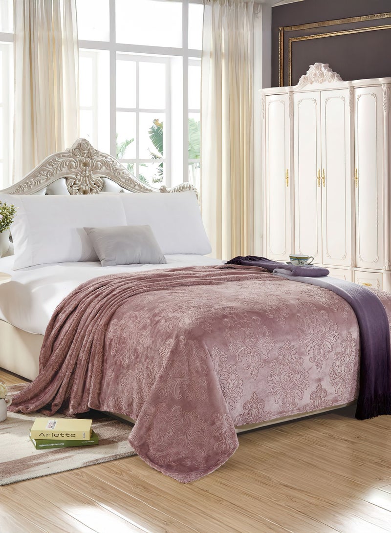 Flannel Blankets King size Super Soft Bed Blanket Plush Cozy Lightweight Flannel Blankets for Bed Sofa Couch Travel Camping  - Image 1