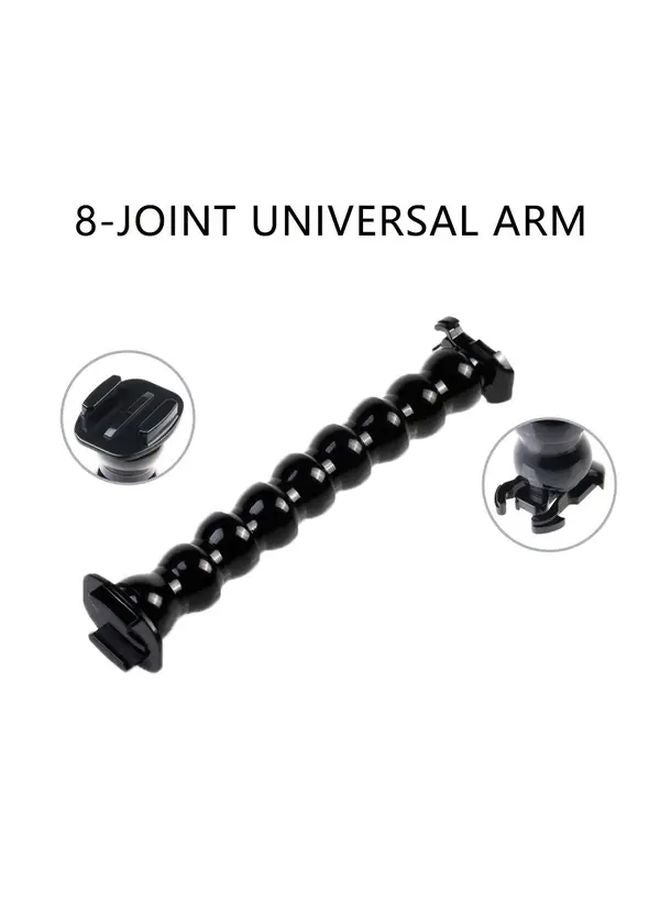 Black Shark Power Clamp Adjustable Gooseneck for Hero12 11 10 9 8 7 6 5 4 3 2 1 Max Fusion DJI Osmo Phone - Image 5