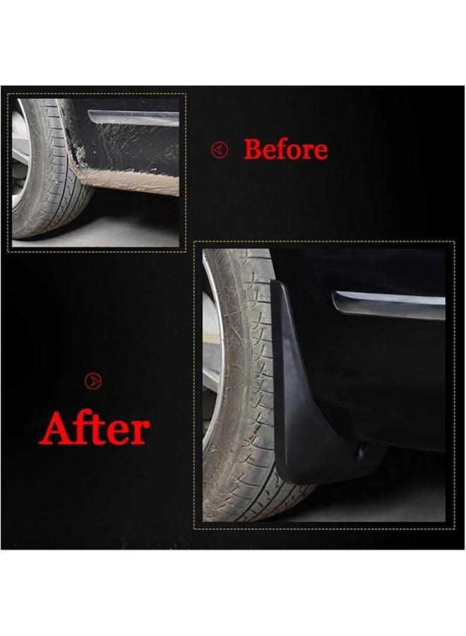 Car Mud Flaps Splash Guard Mudguards MudFlaps Front Rear Fender Compatible For JETOUR T2 2023 2024 2025 - Image 3