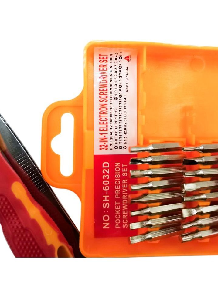 32 in 1 Electron Screwdriver Set, High Quality Pocket Precision Telecommunication Tools - Image 5