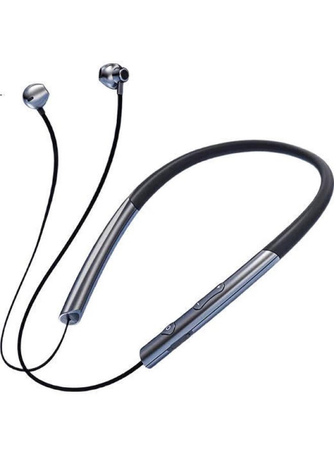 Essonio Italian Brand Z1s [berlin-grade Sound Effects] Neckband Bluetooth Earphones, Magnetic Wireless Dual-ear Sports Running Headphones For Calls, C Patible With Apple And Huawei - Image 2