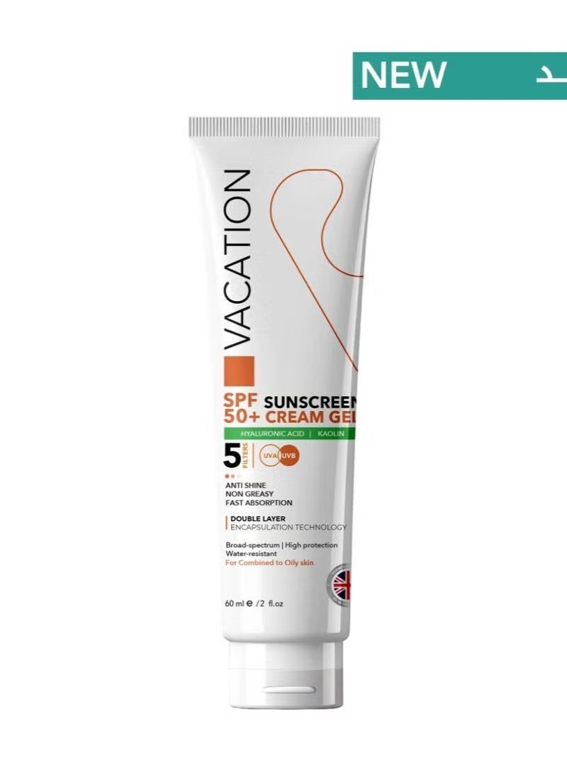 Vacation Sunscreen Cream Gel Spf +50 60 Ml - Image 1