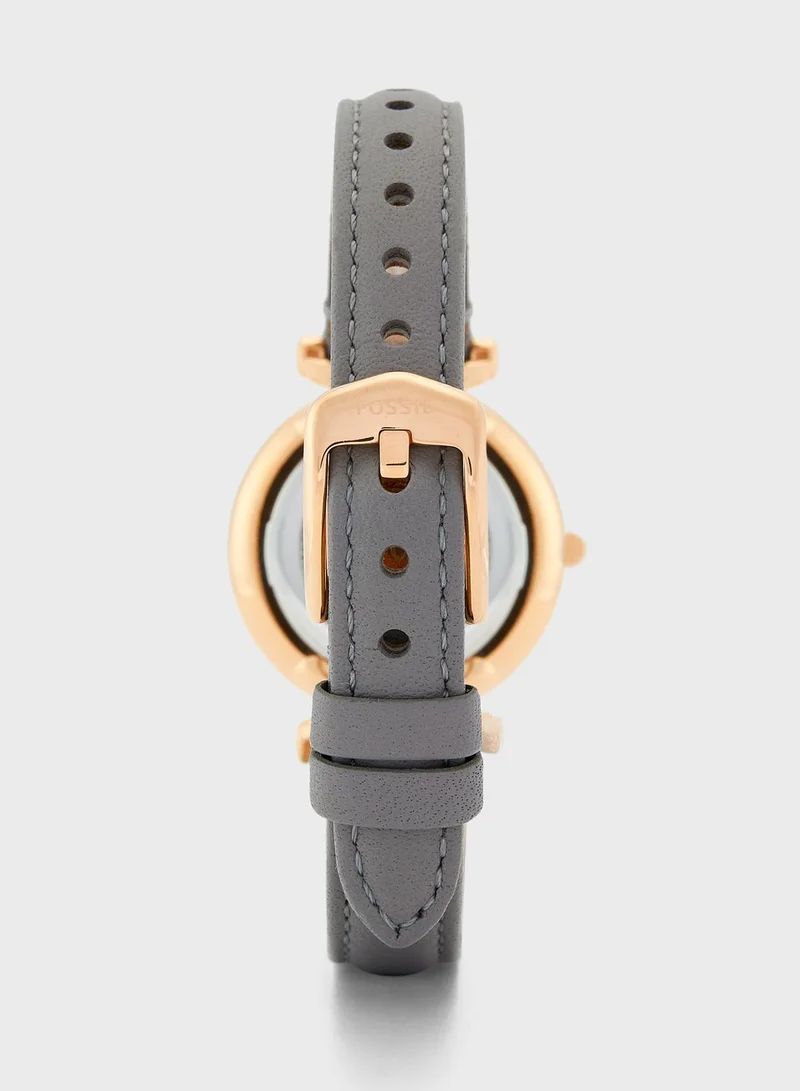 FOSSIL PU Strap Analog Watch