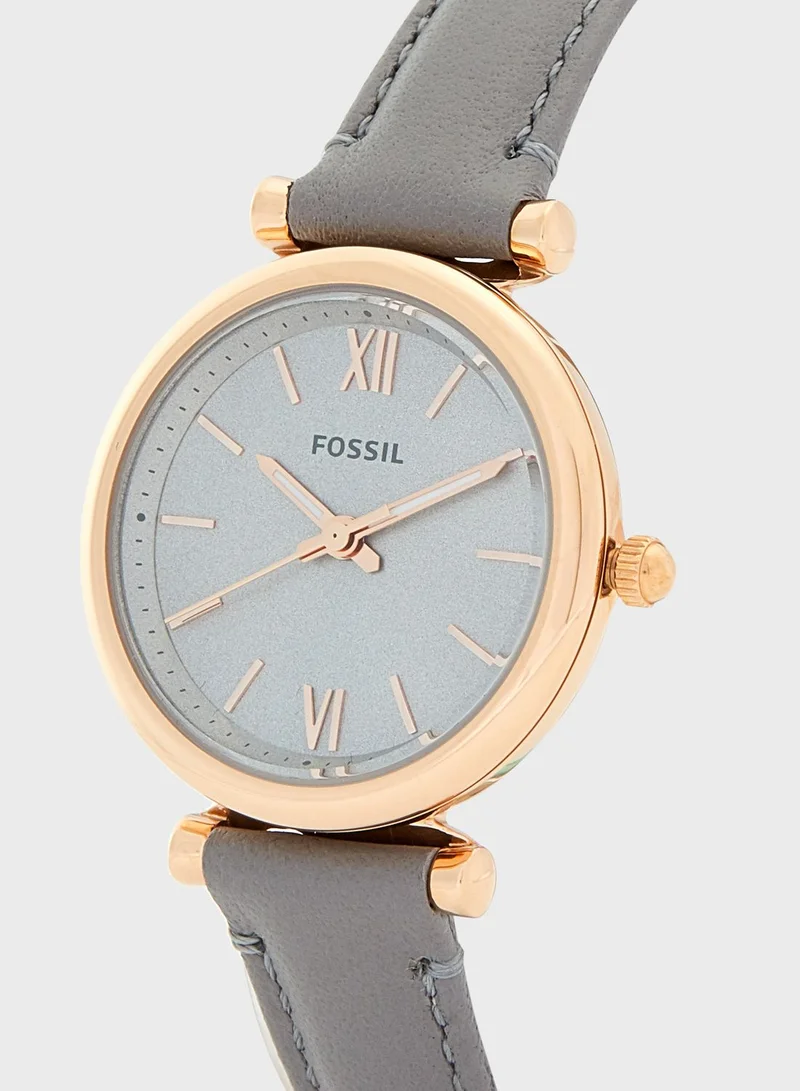 FOSSIL PU Strap Analog Watch
