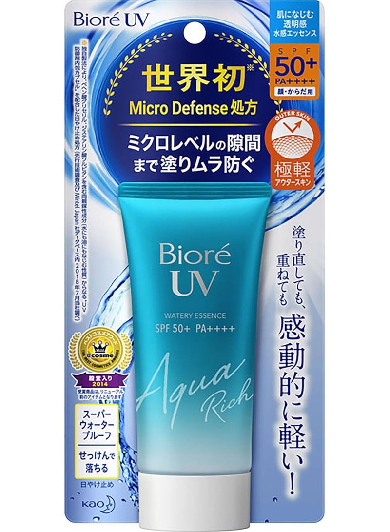 Biore UV Aqua Rich Watery Essence Sunscreen 50grams