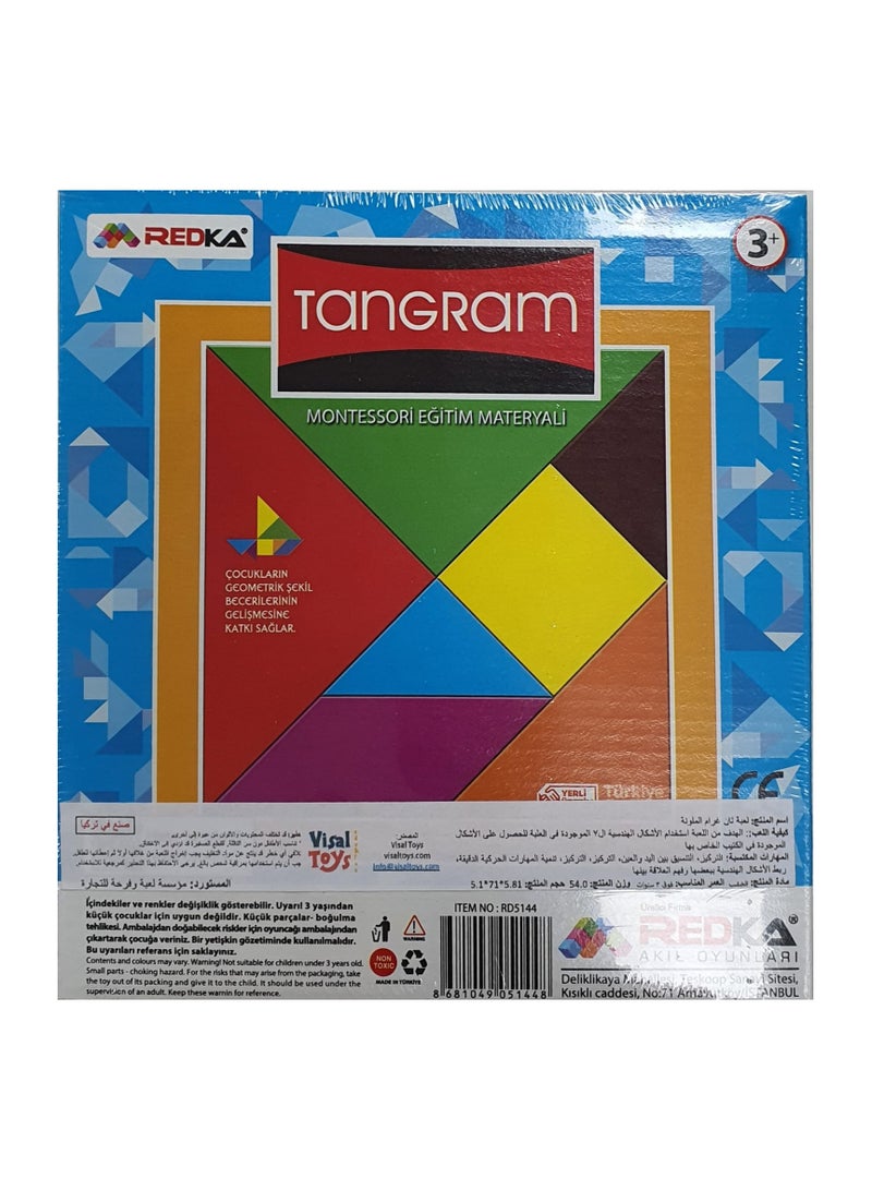 redka A game of installing tangram pieces with a geometric design - Image 1