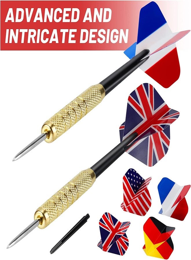 SLYK Steel Tip Darts Set, PVC Shaft Metal Darts Professional Darts for Dartboard (Pack of 12) - Image 3