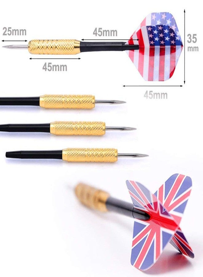 SLYK Steel Tip Darts Set, PVC Shaft Metal Darts Professional Darts for Dartboard (Pack of 12) - Image 5