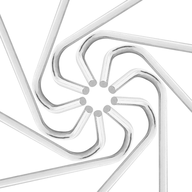 Super Z Outlet 9" Galvanized Non-Rust Anchoring Tent Stakes Pegs for Outdoor Camping, Soil Patio Gardening, Canopies, Landscaping Trim (20) - Image 3