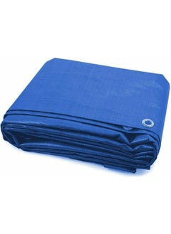 Edoplast 2x4 Meters Blue Size Tarpaulin Tent Canopy Waterproof Awning Pool Automobile Truck Construction Warehouse Rain Cover  - Image 1