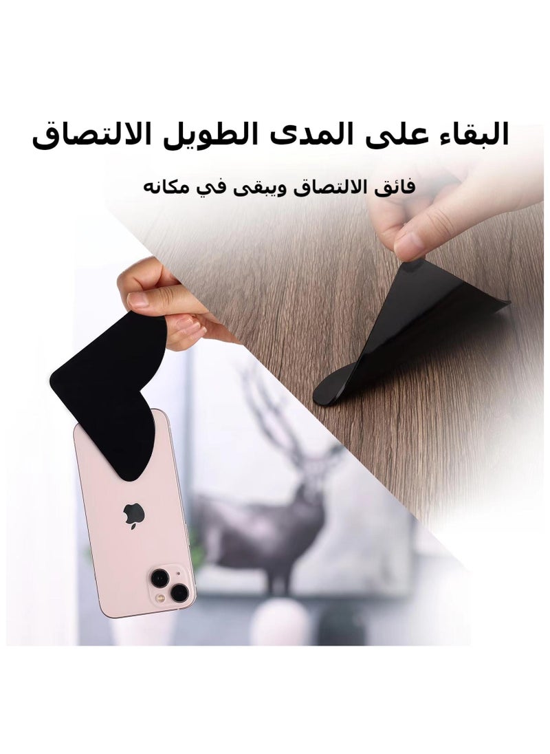 KADRAMA 16 Pack Rug Gripper Carpet Fixed Stickers, Non Slip Waterproof Under Rug Pads Tape, Rug Stickers for Wood Floor,Carpet Tape Stickers for Area Rugs(Black-8*8cm)  - Image 2