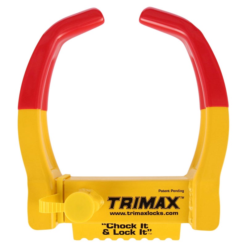 Trimax TCL65 Wheel Chock Lock , Yellow/Red, 7.25in - Image 2